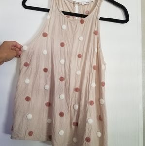 NWOT Polkadot Top